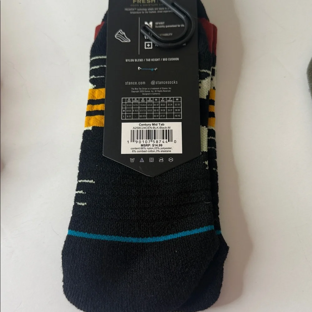 Stance 4 pairs Assortment of Socks Medium